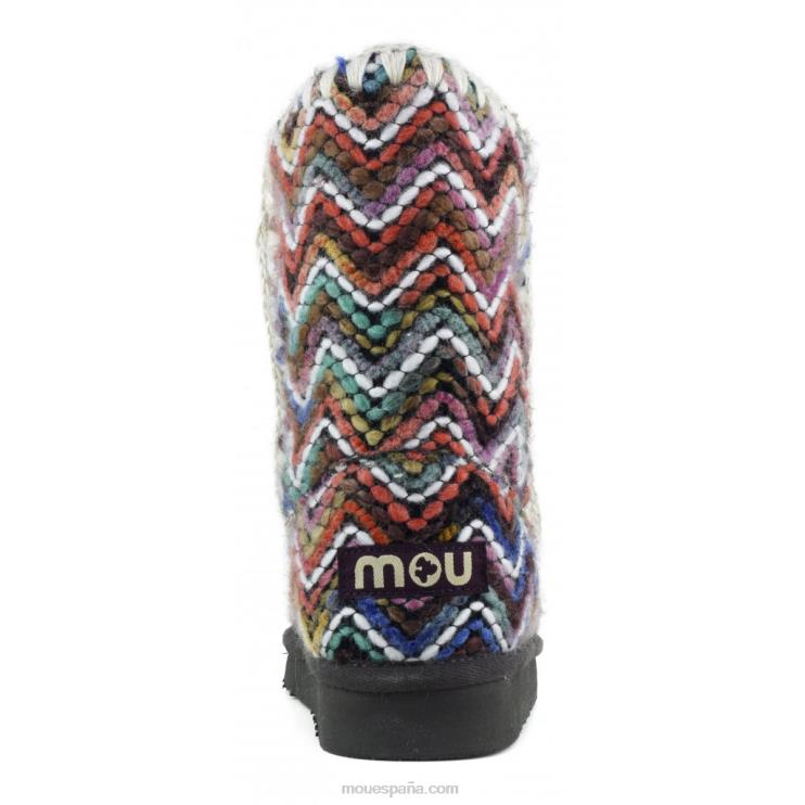 mujer tejido de lana esquimal 24 Mou NN6RX276 mezcla de lana rosa