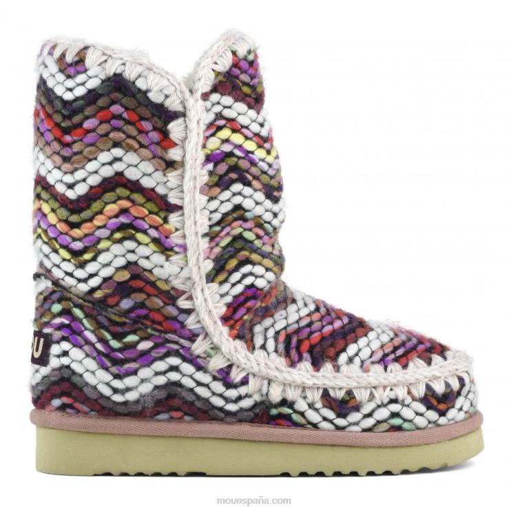 mujer tejido de lana esquimal 24 Mou NN6RX277 mezcla de lana pastel