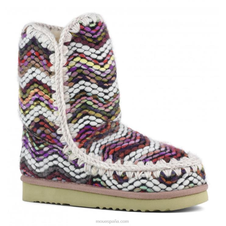 mujer tejido de lana esquimal 24 Mou NN6RX277 mezcla de lana pastel