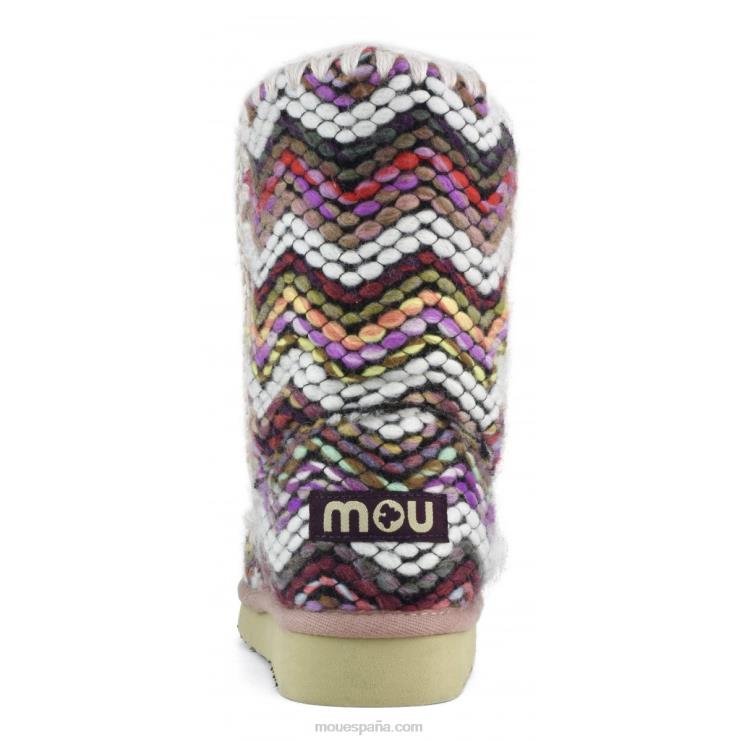 mujer tejido de lana esquimal 24 Mou NN6RX277 mezcla de lana pastel