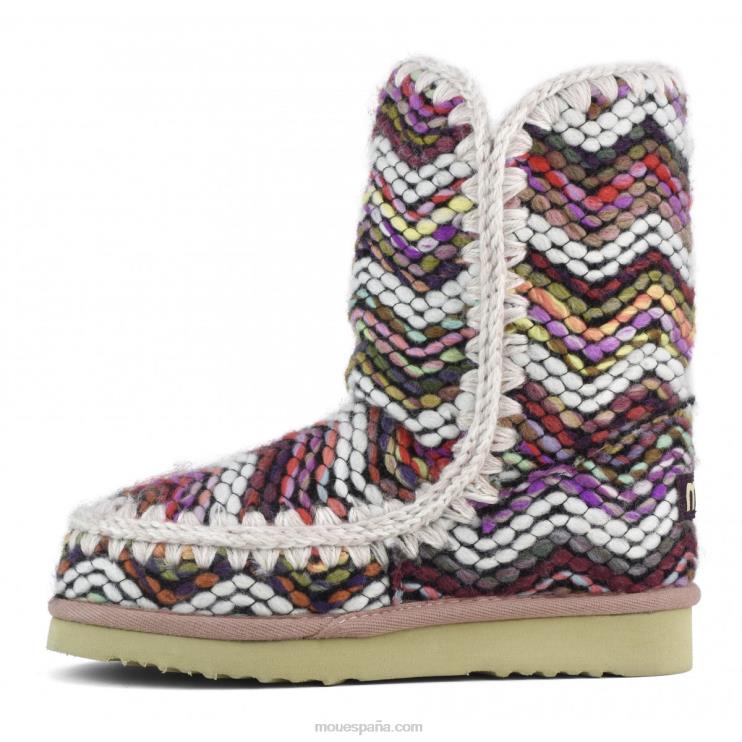 mujer tejido de lana esquimal 24 Mou NN6RX277 mezcla de lana pastel