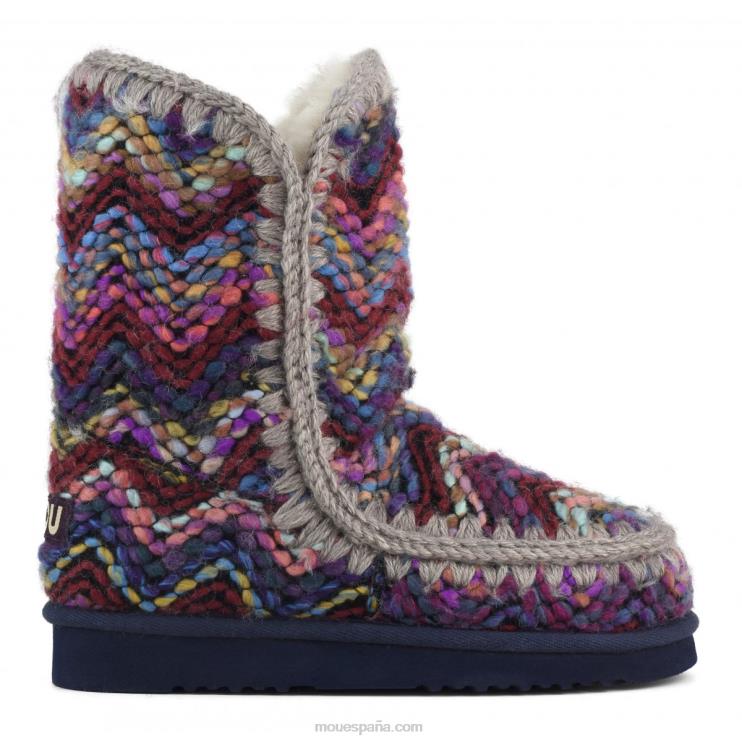 mujer tejido de lana esquimal 24 Mou NN6RX278 abismo de mezcla de lana