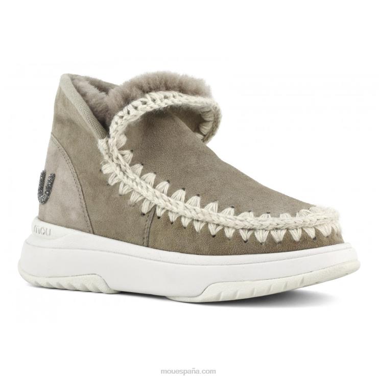 mujer logotipo de eskimo jogger glitter Mou NN6RX758 elefante gris