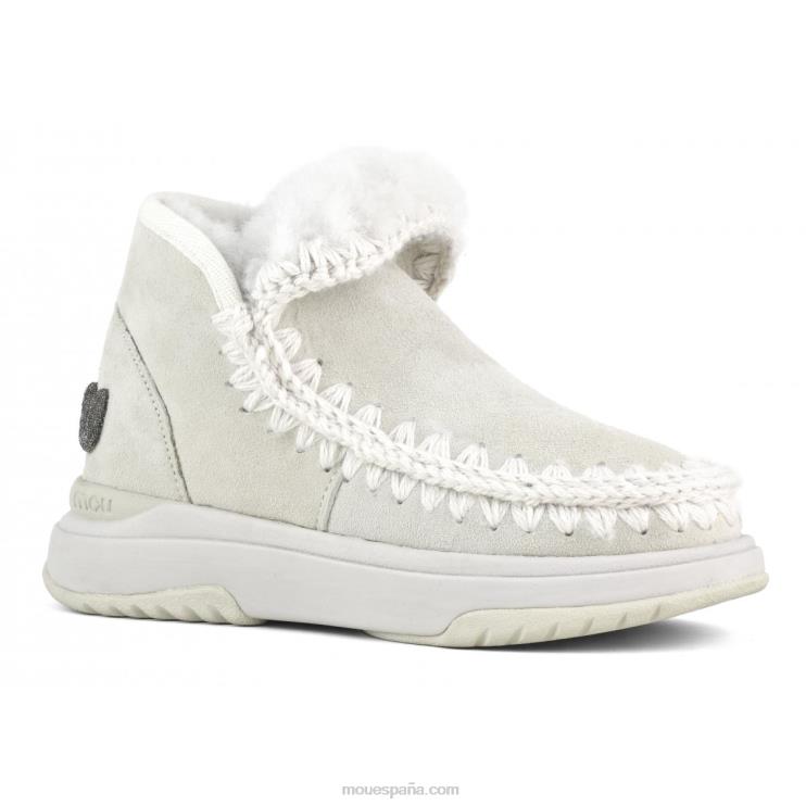 mujer logotipo de eskimo jogger glitter Mou NN6RX765 abedul de plata