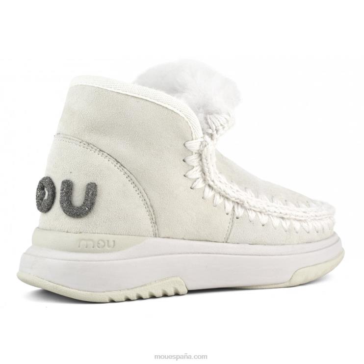 mujer logotipo de eskimo jogger glitter Mou NN6RX765 abedul de plata