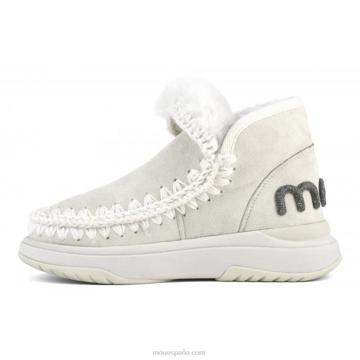 mujer logotipo de eskimo jogger glitter Mou NN6RX765 abedul de plata