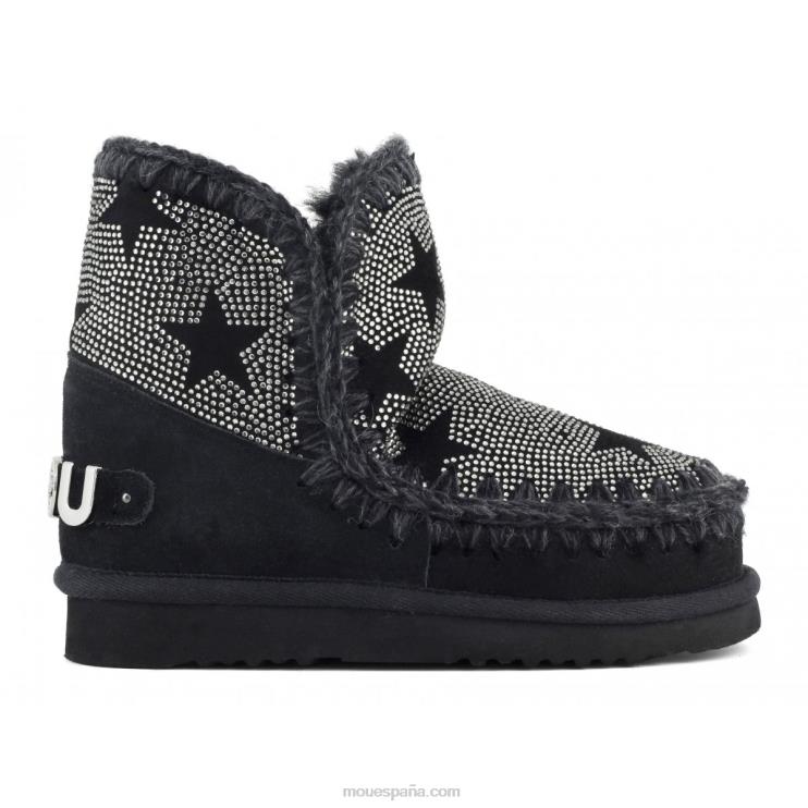 mujer Eskmo revisión de 18 estrellas Mou NN6RX389 negro