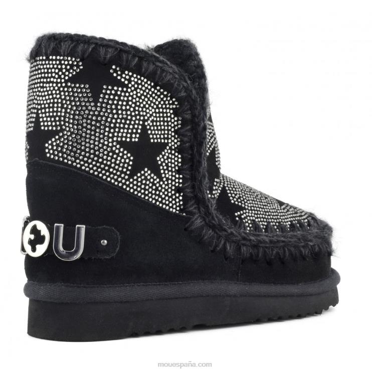 mujer Eskmo revisión de 18 estrellas Mou NN6RX389 negro