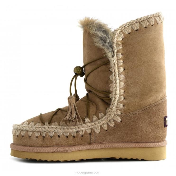 mujer atrapasueños esquimal con cordones Mou NN6RX385 camello