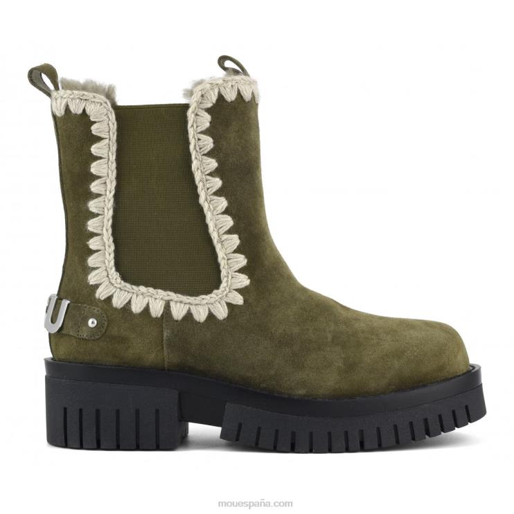 mujer corto de combate esquimal Mou NN6RX347 mugir