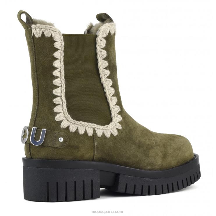 mujer corto de combate esquimal Mou NN6RX347 mugir