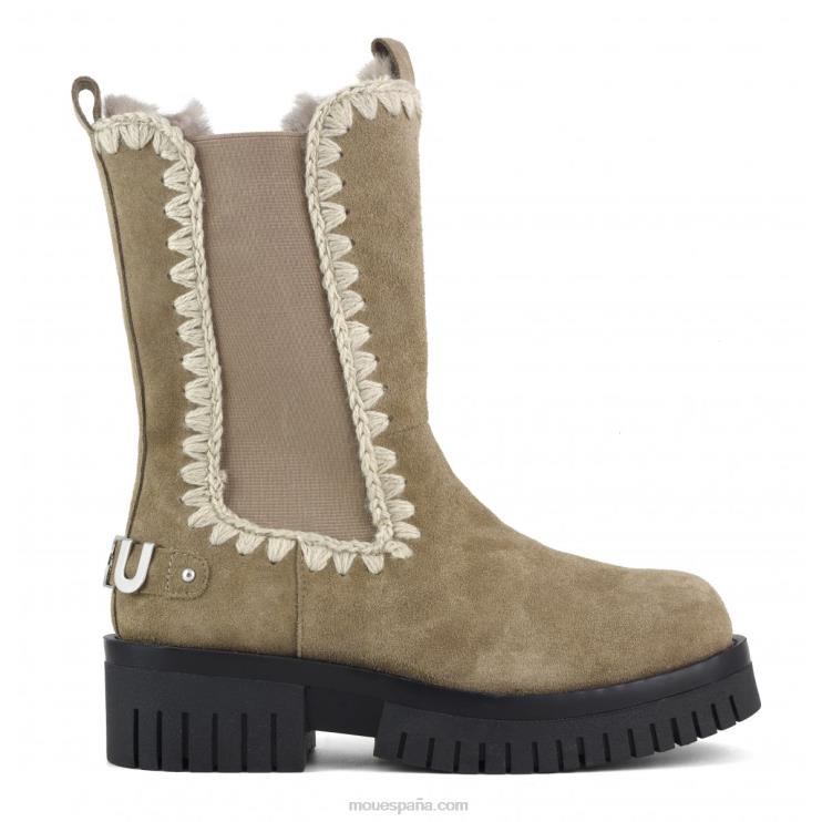 mujer esquimal combate alto Mou NN6RX349 elefante gris