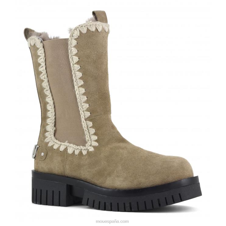 mujer esquimal combate alto Mou NN6RX349 elefante gris