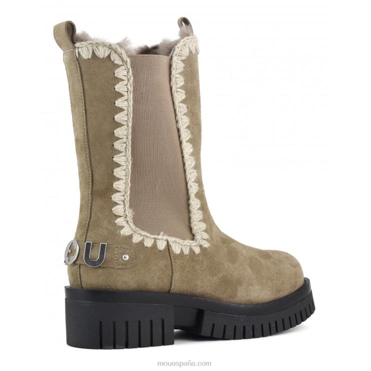 mujer esquimal combate alto Mou NN6RX349 elefante gris