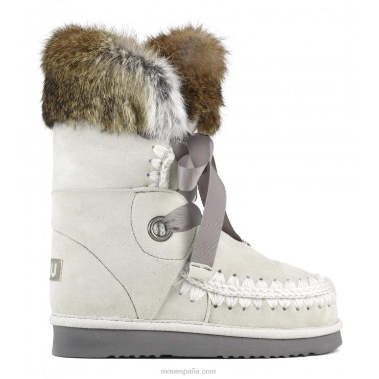 mujer esquimal encaje y piel Mou NN6RX309 abedul de plata