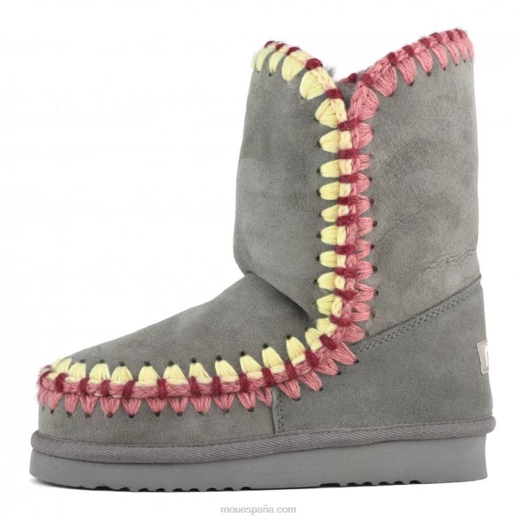 mujer pespunte esquimal Mou NN6RX304 nuevo gris