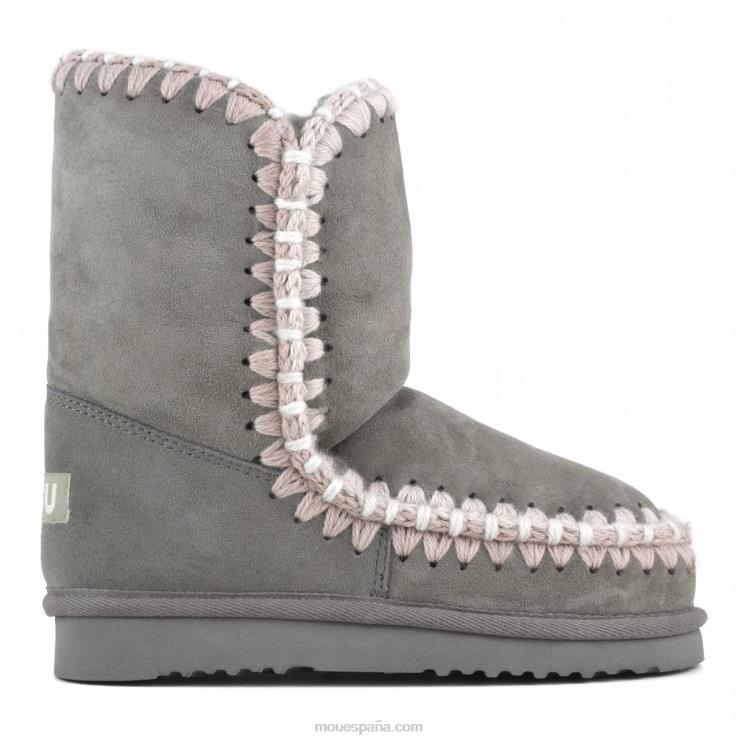 mujer pespunte esquimal Mou NN6RX313 nuevo gris