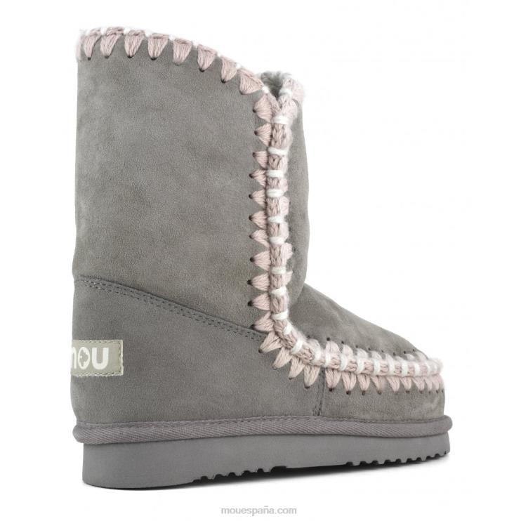 mujer pespunte esquimal Mou NN6RX313 nuevo gris
