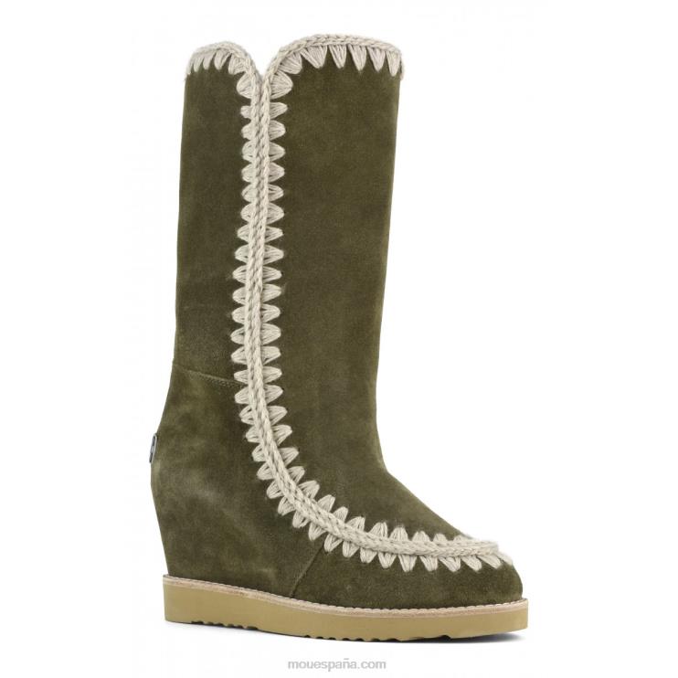 mujer cuña de punta francesa alta Mou NN6RX585 mugir