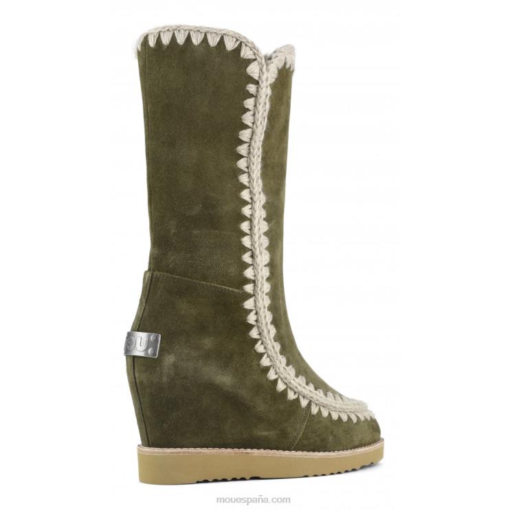 mujer cuña de punta francesa alta Mou NN6RX585 mugir