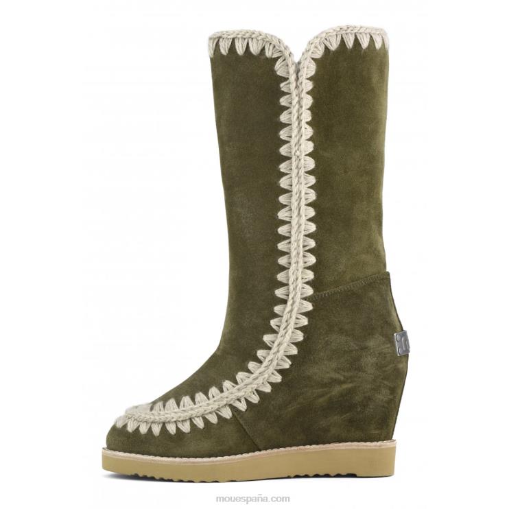 mujer cuña de punta francesa alta Mou NN6RX585 mugir