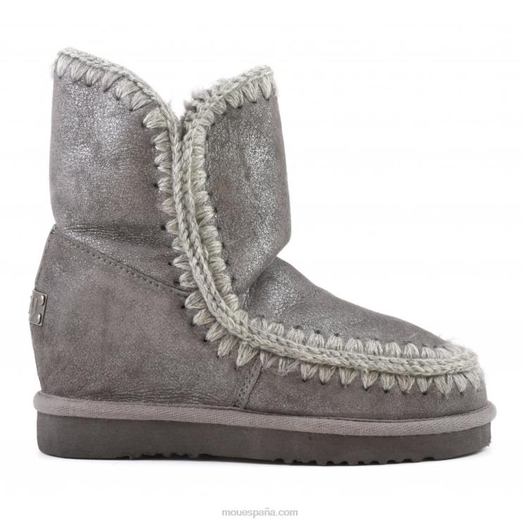 mujer cuña interior esquimal corta Mou NN6RX539 polvo de hierro