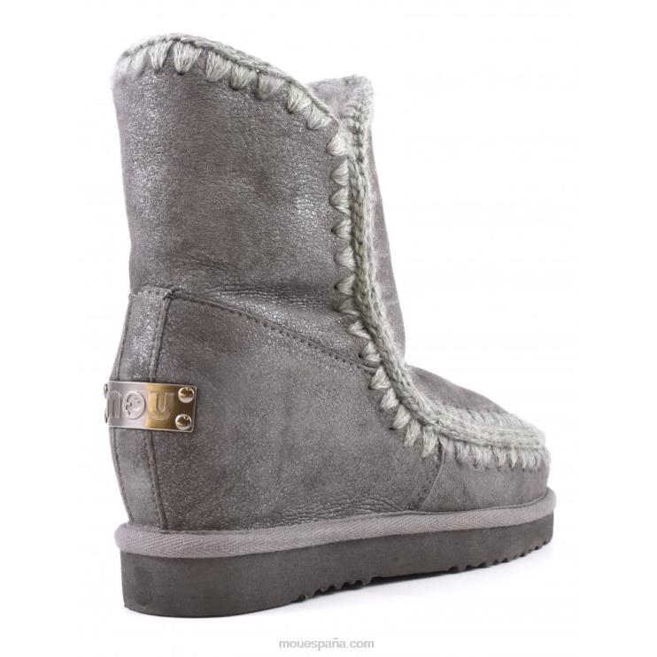 mujer cuña interior esquimal corta Mou NN6RX539 polvo de hierro