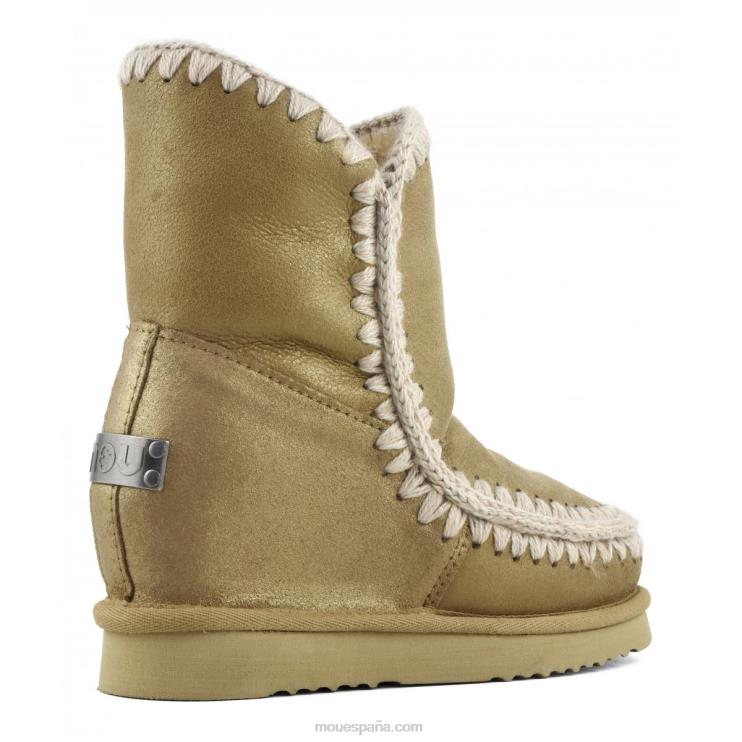 mujer cuña interior esquimal corta Mou NN6RX542 polvo de tabaco