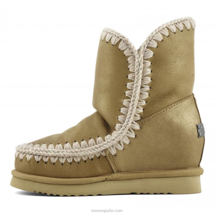 mujer cuña interior esquimal corta Mou NN6RX542 polvo de tabaco