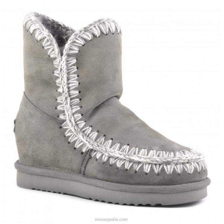 mujer cuña interior esquimal corta Mou NN6RX548 nuevo gris