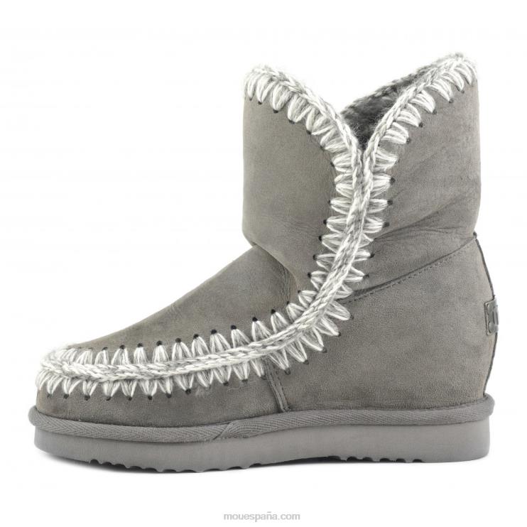 mujer cuña interior esquimal corta Mou NN6RX548 nuevo gris