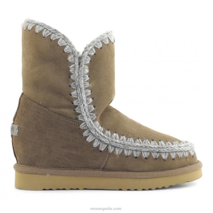 mujer cuña interior esquimal corta Mou NN6RX549 piedra oscura