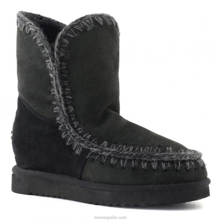 mujer cuña interior esquimal corta Mou NN6RX551 negro