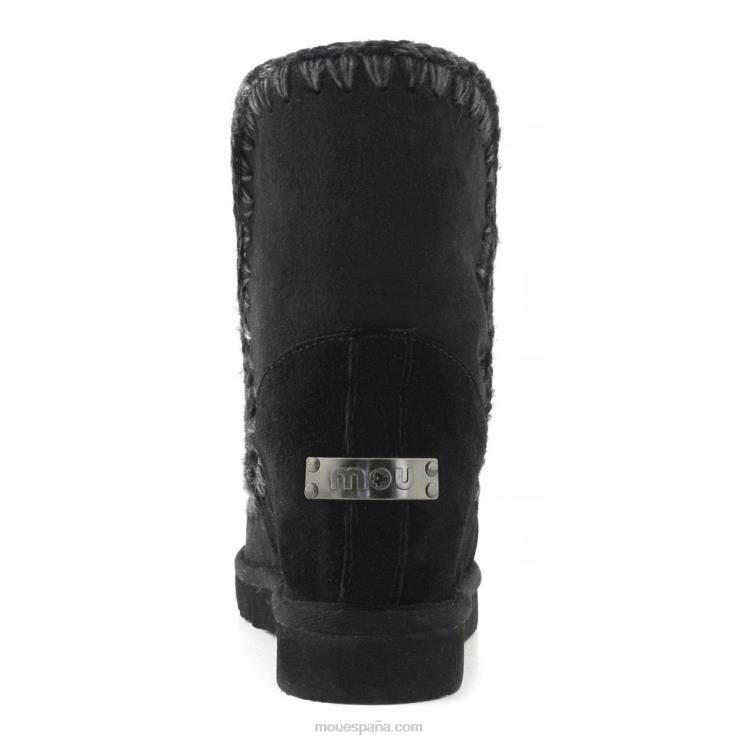 mujer cuña interior esquimal corta Mou NN6RX551 negro