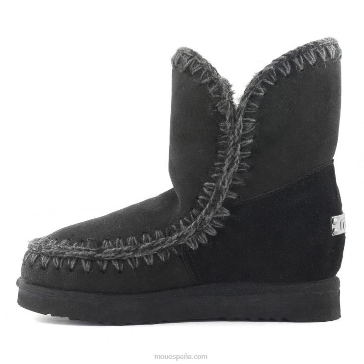 mujer cuña interior esquimal corta Mou NN6RX551 negro