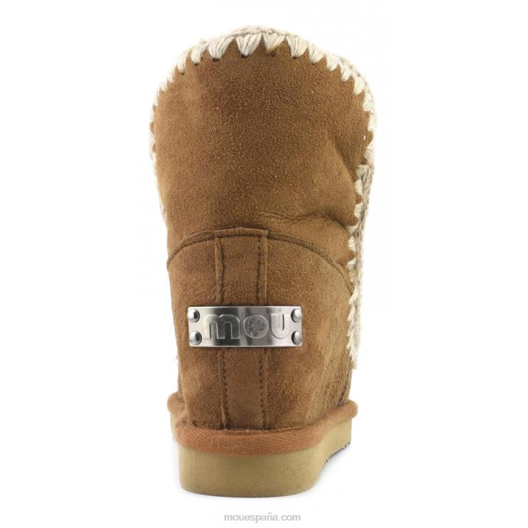 mujer cuña interior esquimal corta Mou NN6RX552 coñac