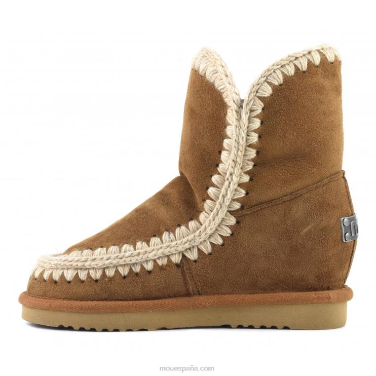 mujer cuña interior esquimal corta Mou NN6RX552 coñac