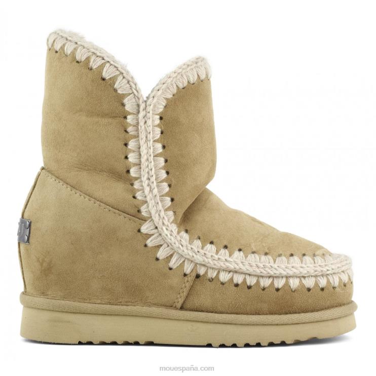 mujer cuña interior esquimal corta Mou NN6RX555 tabaco