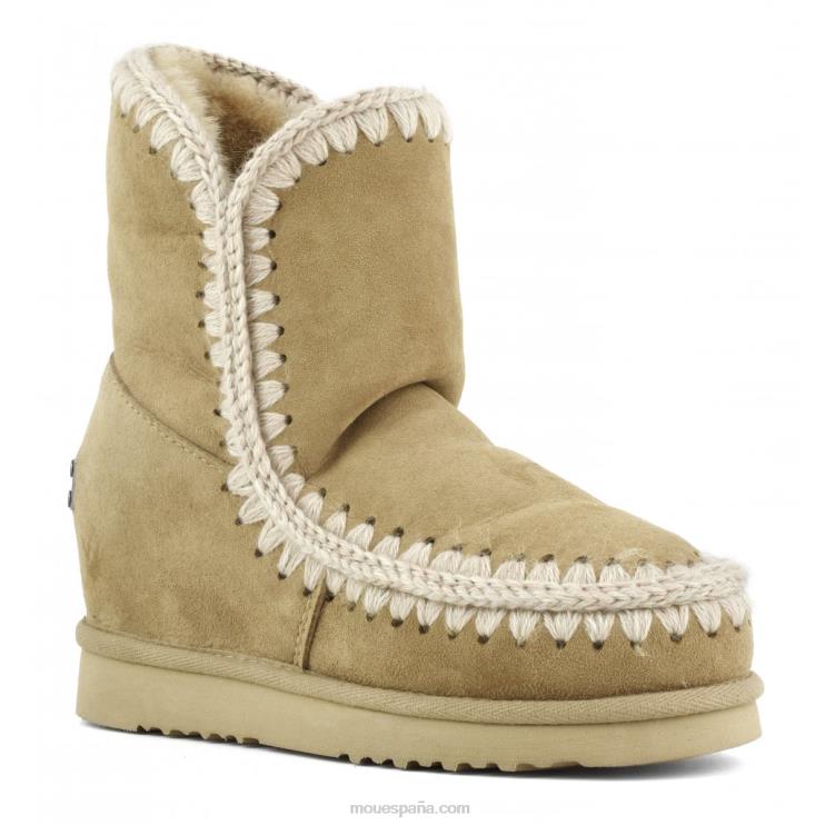 mujer cuña interior esquimal corta Mou NN6RX555 tabaco