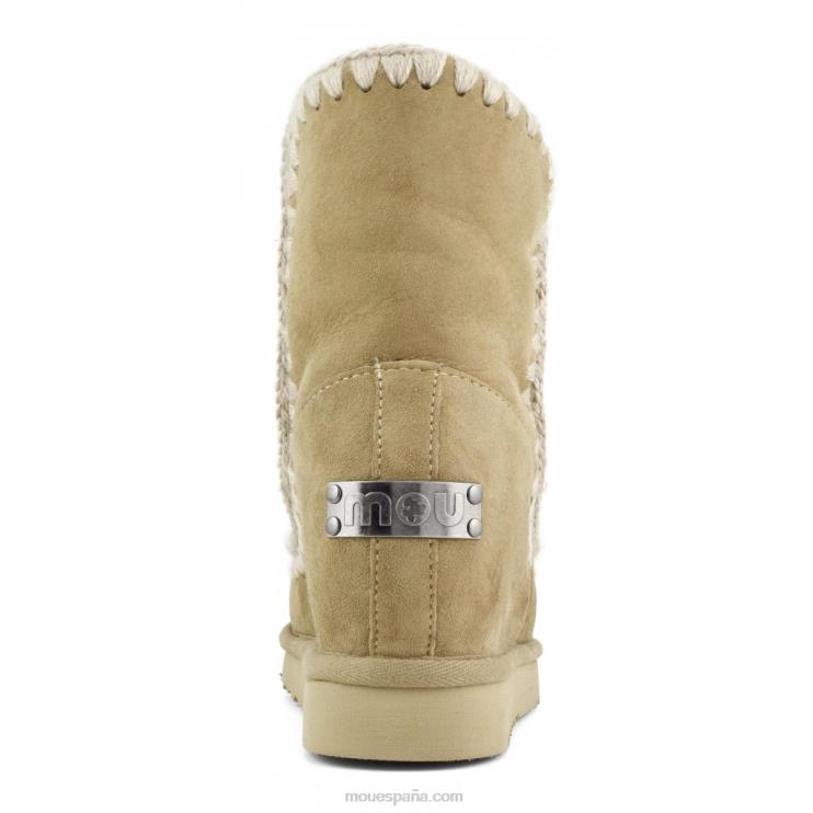 mujer cuña interior esquimal corta Mou NN6RX555 tabaco