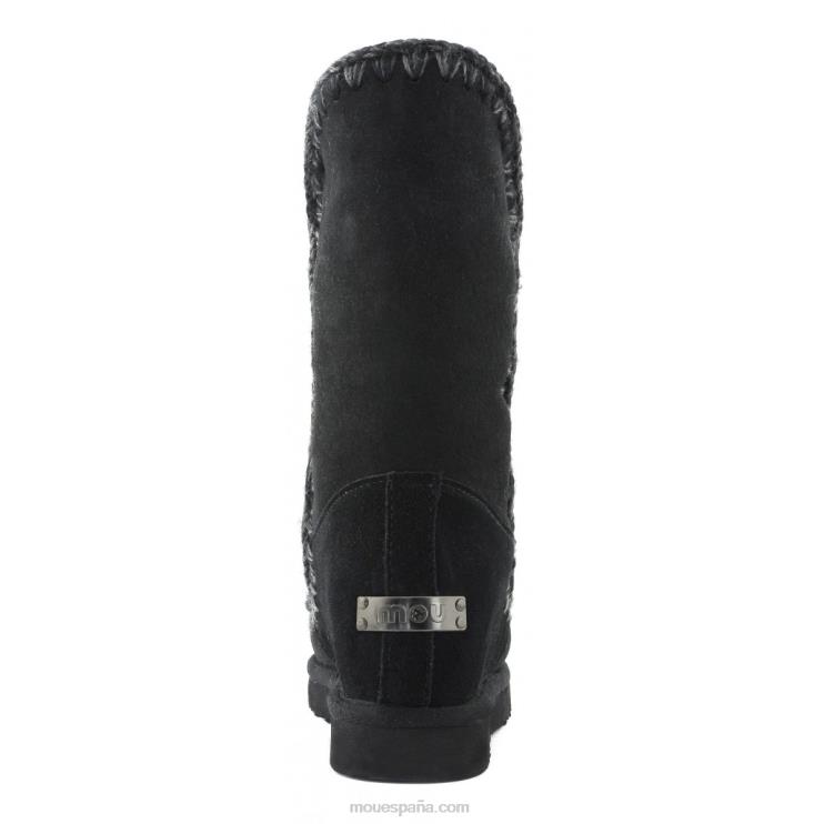mujer cuña interna esquimal alta Mou NN6RX566 negro
