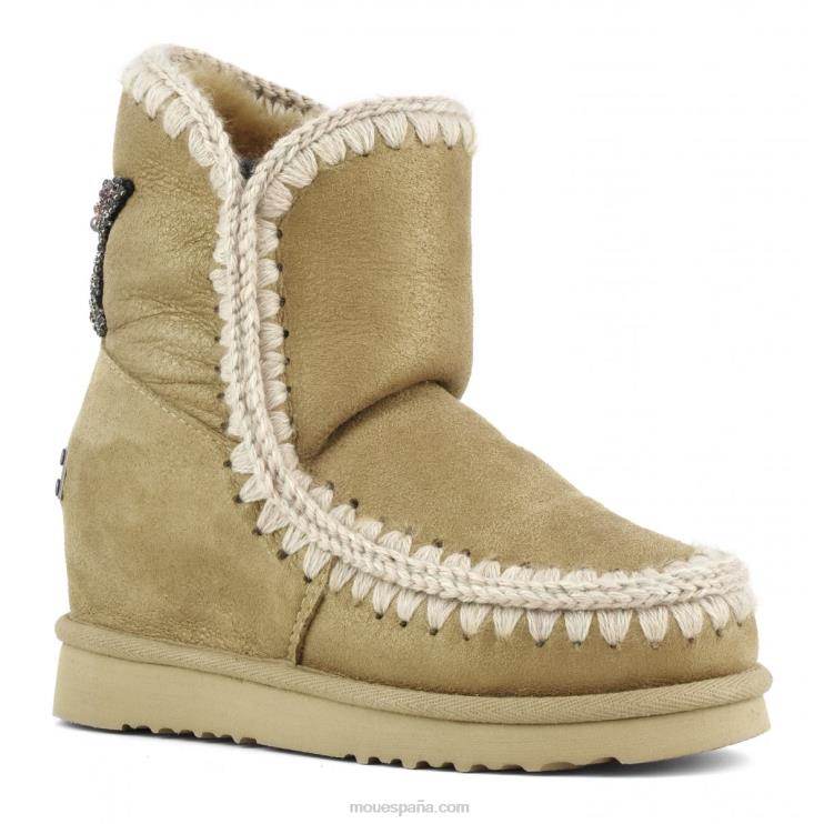 mujer parche de estrella en la parte posterior de la cuña interna Mou NN6RX545 polvo de tabaco