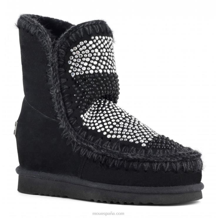 mujer revisión de cuña interna Mou NN6RX563 negro