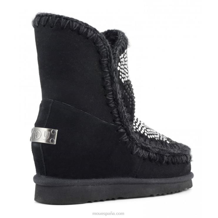 mujer revisión de cuña interna Mou NN6RX563 negro