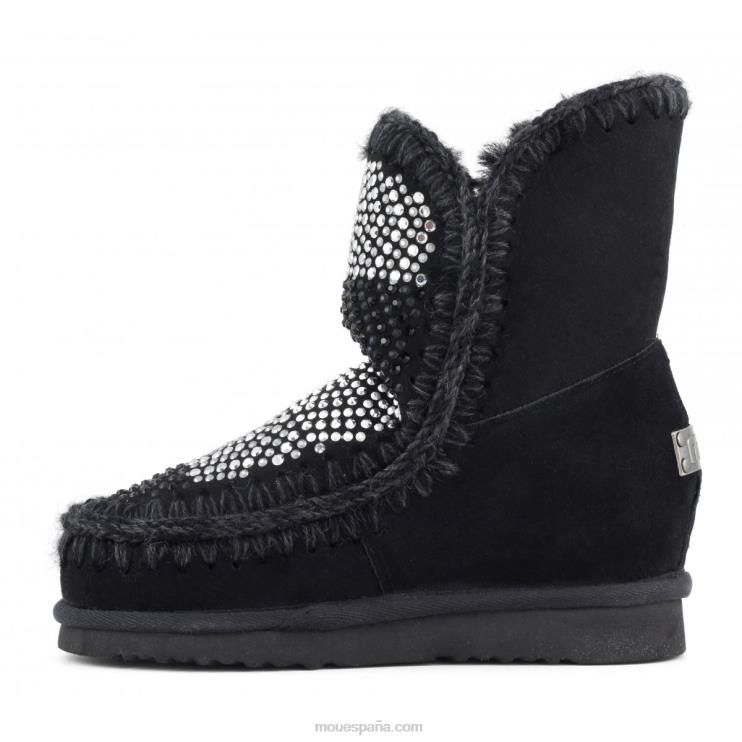 mujer revisión de cuña interna Mou NN6RX563 negro