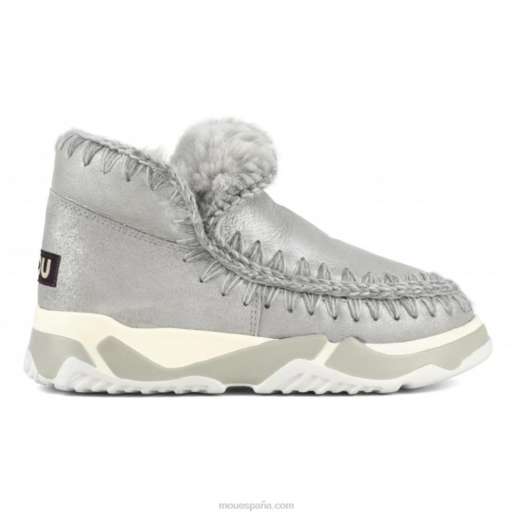 mujer entrenador esquimal Mou NN6RX692 plata micropurpurina