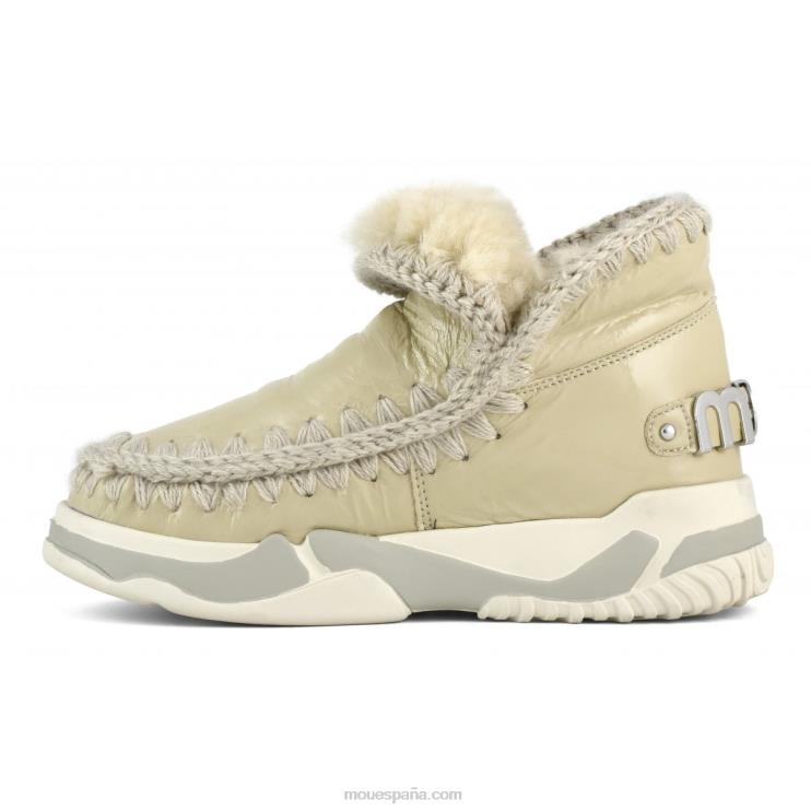 mujer entrenador esquimal Mou NN6RX710 arena de charol