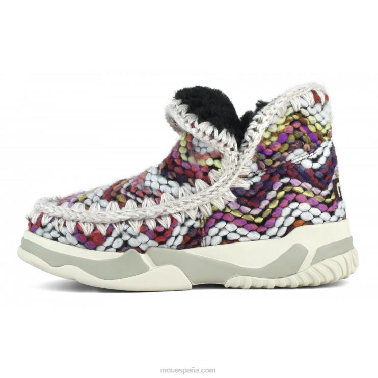 mujer entrenador esquimal de lana Mou NN6RX701 mezcla de lana pastel