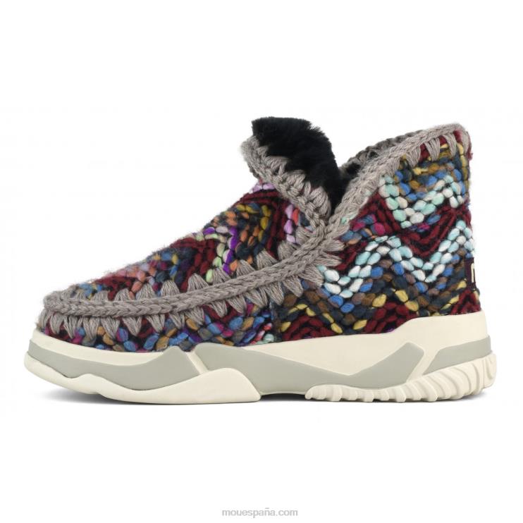 mujer entrenador esquimal de lana Mou NN6RX702 abismo de mezcla de lana