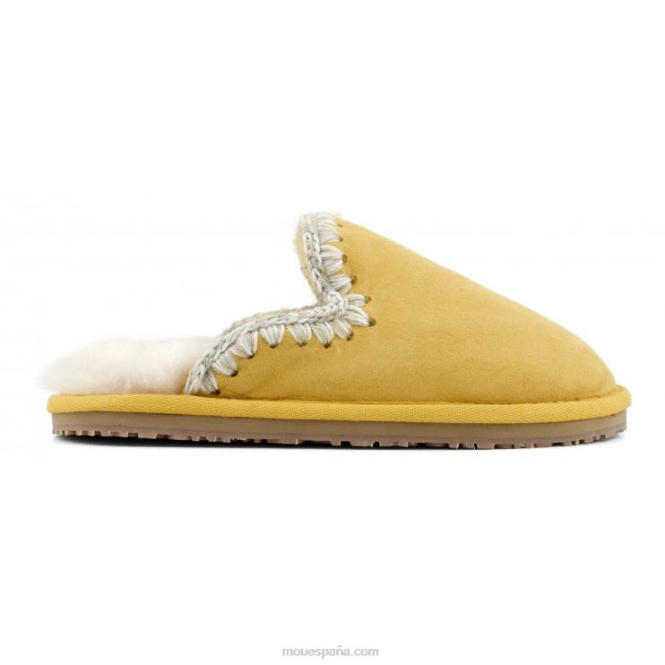 mujer Zapatilla ante punto esquimal Mou NN6RX438 piña